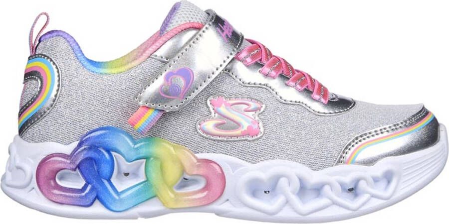Skechers Infinite Heart Lights Love Meisjes Sneakers Multicolour