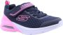 Skechers microspec max sneakers blauw roze kinderen - Thumbnail 1