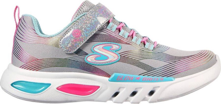 Skechers Sneakers Meisjes zilver