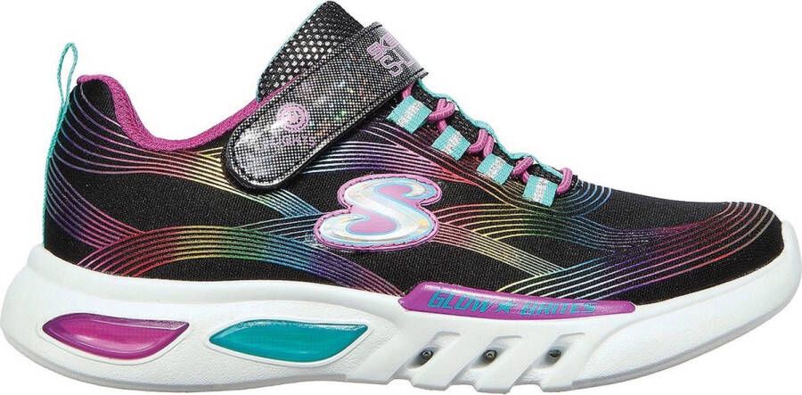 Skechers Lights Glow Brites Sneakers Zwart Dames