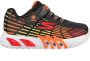 Skechers Flex-Glow Elite 400135N BKMT Zwart Oranje - Thumbnail 1