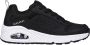 Skechers Street Uno Ice Sneaker Black - Thumbnail 1