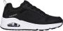 Skechers Uno Powex Unisex Sneakers Zwart - Thumbnail 1