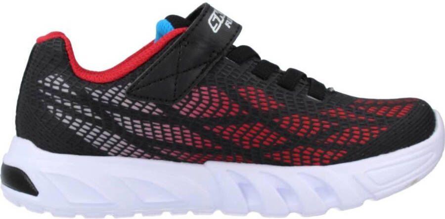 Skechers Kids Slip-on sneakers Blinkfunktion FLEX-GLOW ELITE met 3d-print