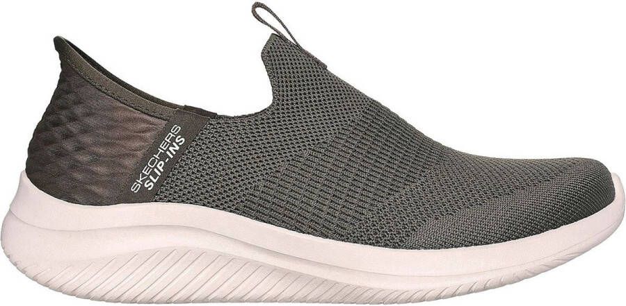 Skechers Ultra flex 3.0 Slip Ins groen Textiel Dames