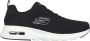 Skechers BKW Airt Damessneakers Zwart Dames - Thumbnail 1