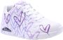 Skechers Sneakers met sleehak UNO-SPREAD THE LOVE Vrijetijdsschoen lage schoen veterschoen met coole graffiti-print - Thumbnail 1