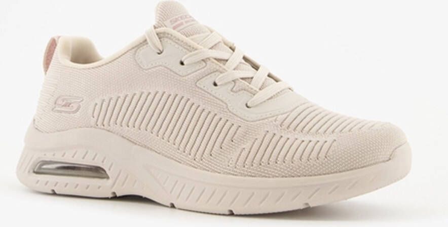 Skechers squad air hardloopschoenen naturel dames