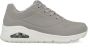 Skechers Uno Tones grijs sneakers dames (155195 GRY) - Thumbnail 1