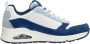 Skechers Stijlvolle Dames Skate Sneakers Blauw Dames - Thumbnail 1