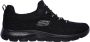 Skechers Summits Leopard Spots dames sneakers Zwart Extra comfort Memory Foam - Thumbnail 1