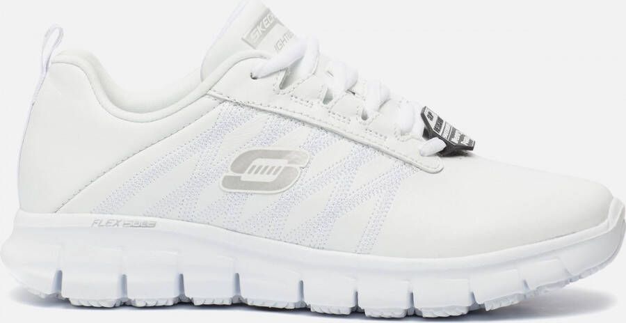 Skechers Werkschoenen Sure Track Erath veterschoenen Veterschoen voor de horeca onderhoud met slipvaste zool