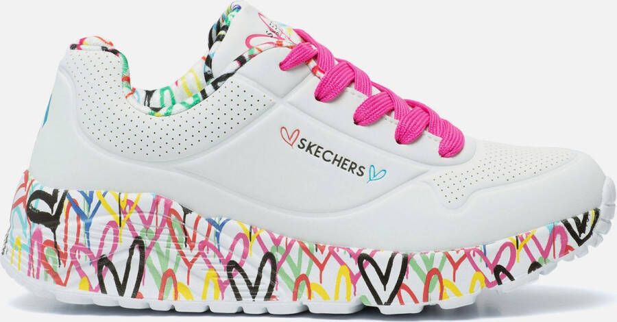 Skechers Uno Lite Lovey Luv Meisjes Sneakers Multicolour