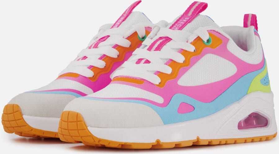Skechers Los Angeles sneakers roze multi Meisjes Imitatieleer Meerkleurig 36 - Foto 2