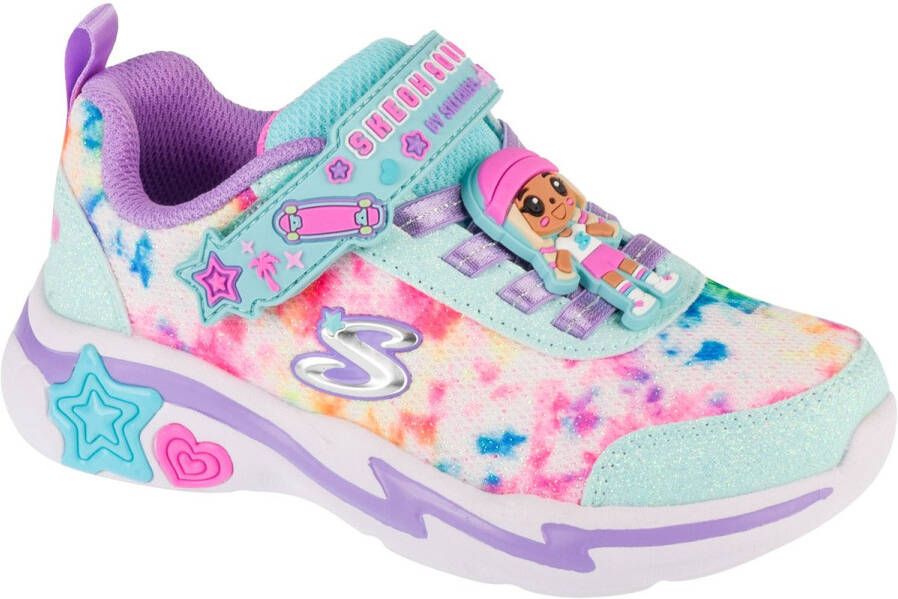 Skechers Snuggle Sneaks Skech Squad voor meisje Mint Sneakers Sportschoenen
