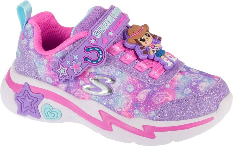 Skechers Snuggle Sneaks Skech Squad voor meisje Roze Sneakers Sportschoenen