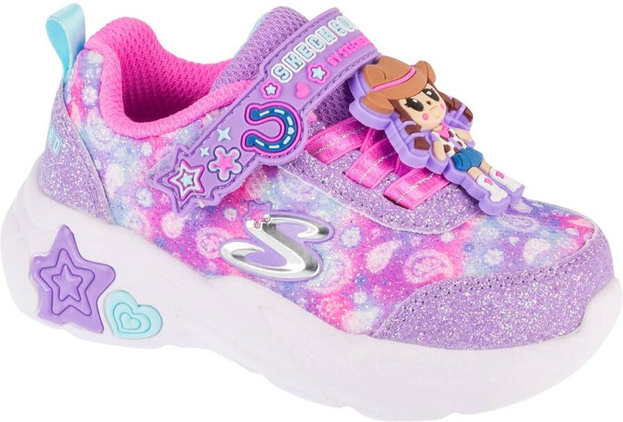 Skechers Snuggle Sneaks Skech Squad voor meisje Roze Sportschoenen Sneakers