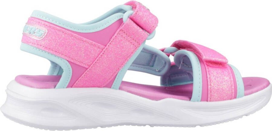 Skechers Sola Glow Zandal Meisjes Sandalen Roze