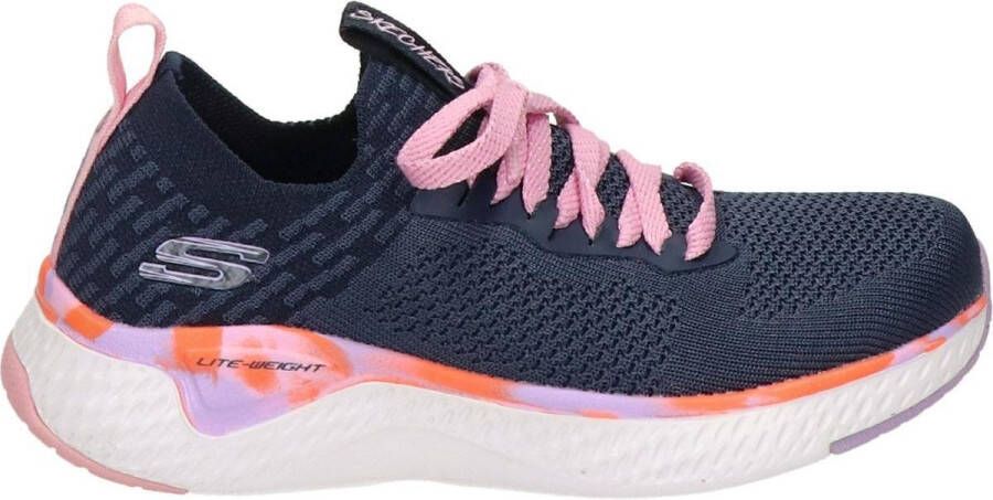 Skechers Solar Fuse meisjes sneaker Blauw