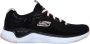 Skechers Solar Fuse Radiant Sun z.wart sneakers dames (13327 BKPK) - Thumbnail 1