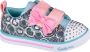 Skechers Sparkle Lite-Lil Heartsland 314754N-DMLT voor meisje Grijs Sportschoenen - Thumbnail 1