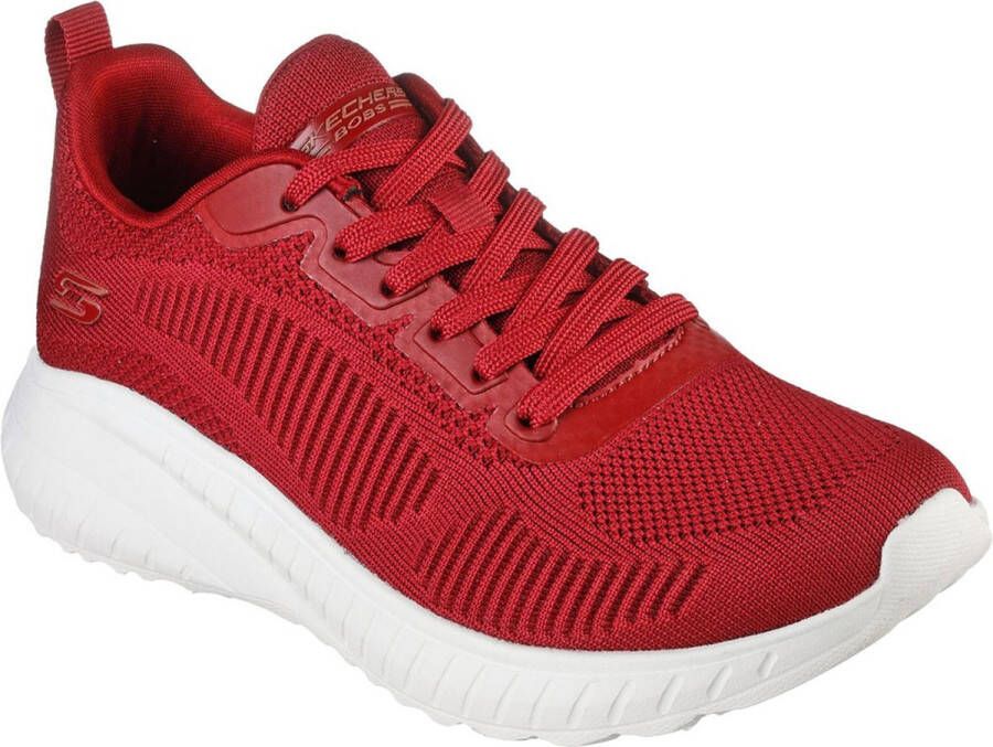 Skechers Sport BOBS SQUAD CHAOS FACE OFF Sneakers Dames rood