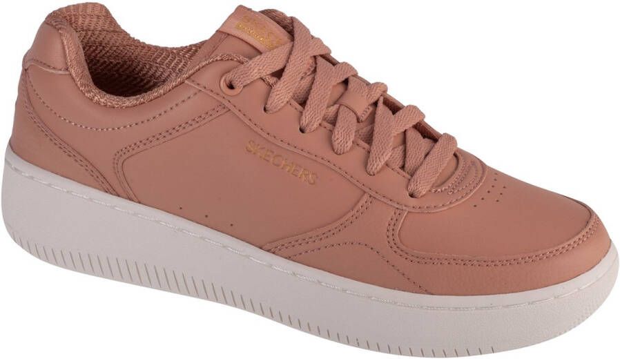 Skechers Sport Court 2.0 Core Essential Vrouwen Beige Sneakers