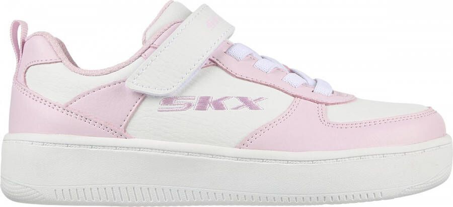 Skechers sneakers wit pastel Meisjes Imitatieleer Meerkleurig 32 - Foto 7