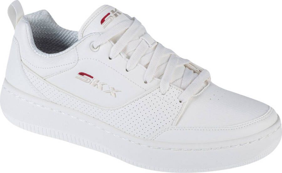 Skechers Sport Court 92 Ottoman 232472-WHT Mannen Wit Sneakers Sportschoenen