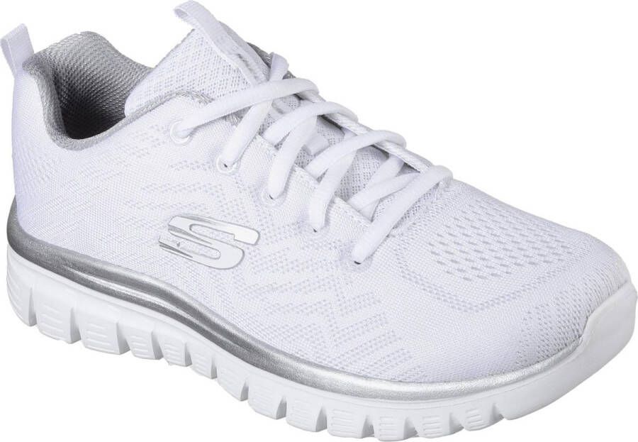 Skechers Sneakers Graceful Get Connected Vrijetijdsschoen lage schoen veterschoen met memory foam