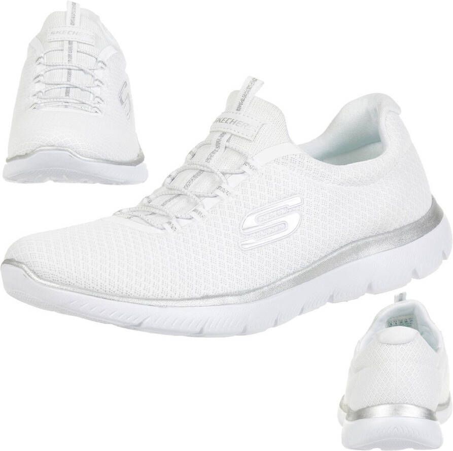 Skechers Slip-on sneakers Summits Vrijetijdsschoen comfortabele schoen met schokabsorberende tussenzool