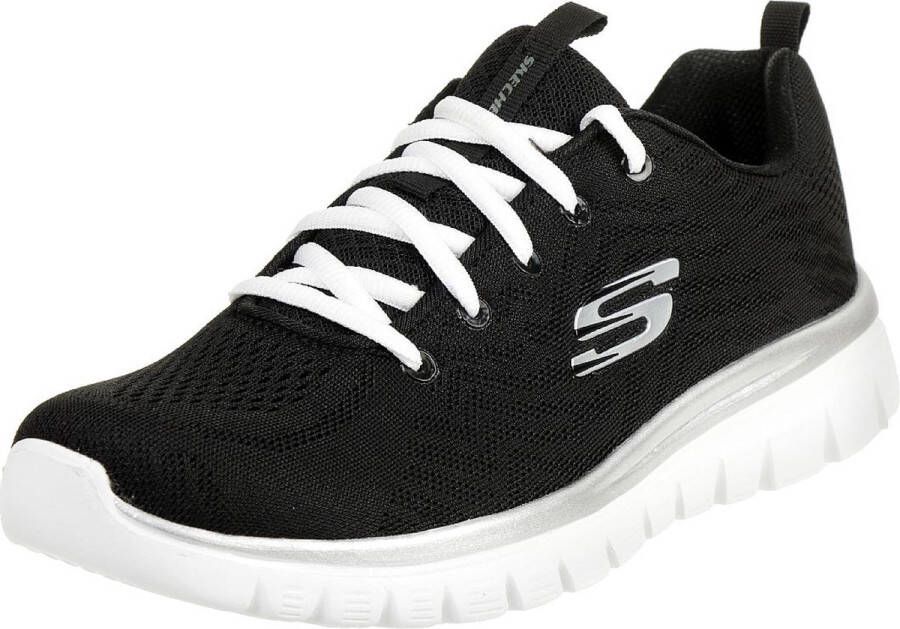 Skechers Sport GRACEFUL GET CONNECTED Sneakers Damesschoenen Zwart