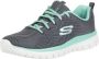 Skechers Sneakers Graceful Get Connected Vrijetijdsschoen lage schoen veterschoen in schoenwijdte G (wijd) - Thumbnail 1