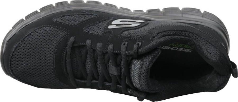 Skechers Sport Heren BURNS AGOURA Sneakers Heren Schoenen Zwart - Foto 3