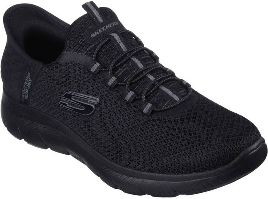 Skechers Slip-on sneakers SUMMITS-HIGH RANGE Slipper vrijetijdsschoen lage schoen in vegan uitvoering