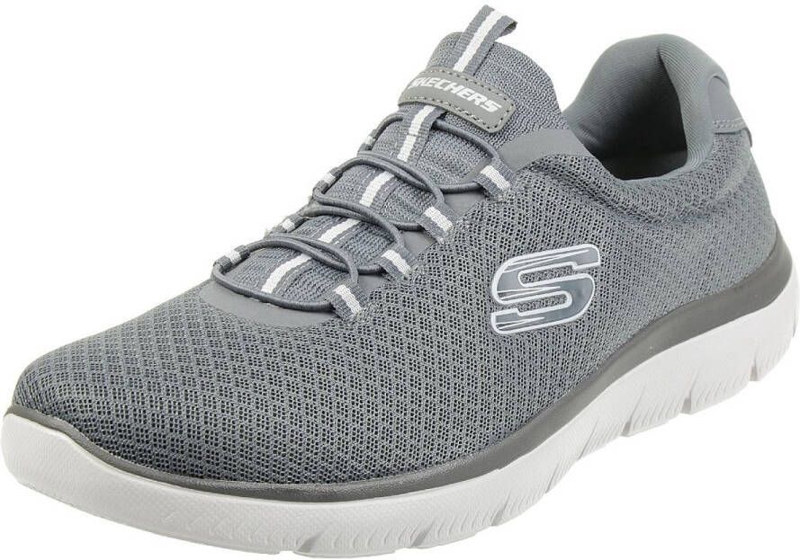 Skechers Sport Heren SUMMITS WIDE FIT Sneakers Heren Grijs