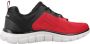 Skechers Sport Heren Track Broader Sneakers Heren Rood-Zwart 232698 RDBK - Thumbnail 1