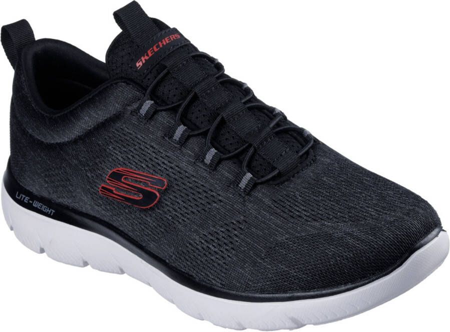 Skechers SPORT MENS SUMMITS LOUVIN sneakers heren 232186 BKRD