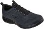 Skechers SPORT MENS SUMMITS LOUVIN WIDE FIT Sneakers Heren Zwart - Thumbnail 1