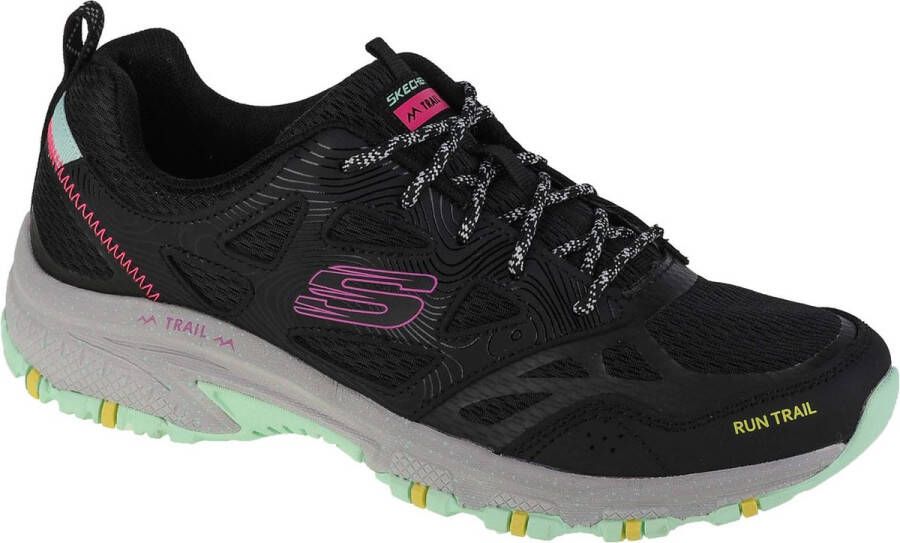 Skechers Hillcrest Pure Escapade 149821-BKMT Vrouwen Zwart Trekkingschoenen