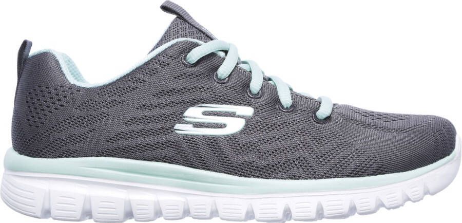 Skechers Sneakers Graceful Get Connected Vrijetijdsschoen lage schoen veterschoen met memory foam