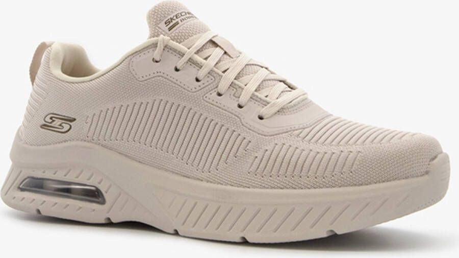 Skechers Squad Air heren sneakers beige Extra comfort Memory Foam