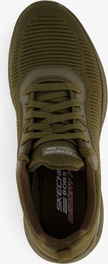Skechers Squad Air heren sneakers groen Extra comfort Memory Foam - Foto 1