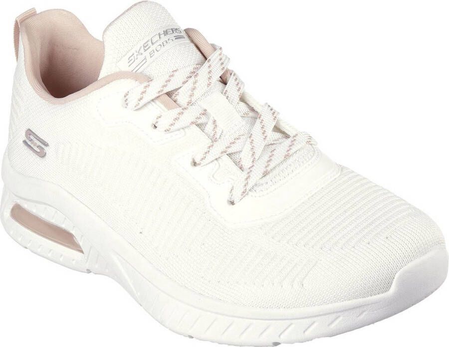 Skechers Sneakers BOBS SQUAD CHAOS AIR met gepolsterde schaprand vrijetijdsschoen lage schoen veterschoen