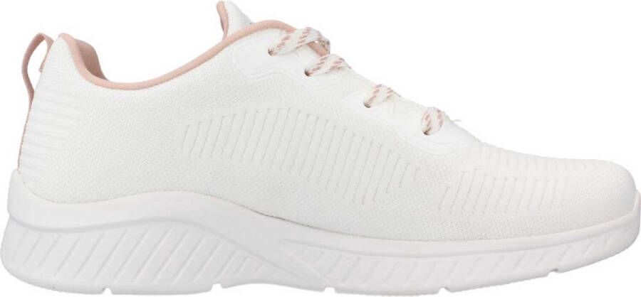 Skechers Sneakers BOBS SQUAD CHAOS AIR met gepolsterde schaprand vrijetijdsschoen lage schoen veterschoen