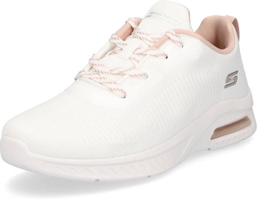 Skechers Sneakers BOBS SQUAD CHAOS AIR met gepolsterde schaprand vrijetijdsschoen lage schoen veterschoen