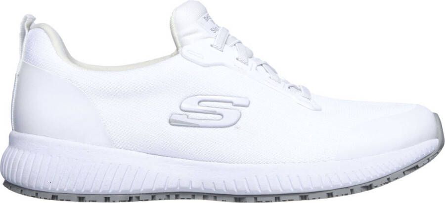Skechers Werkschoenen SQUAD SR sneakers voor horeca & zorg met gepolsterde schacht