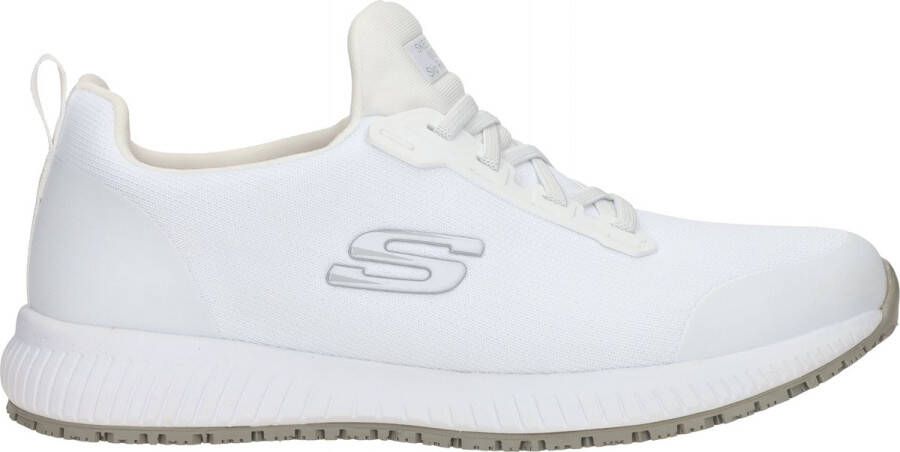 Skechers Werkschoenen SQUAD SR sneakers voor horeca & zorg met gepolsterde schacht