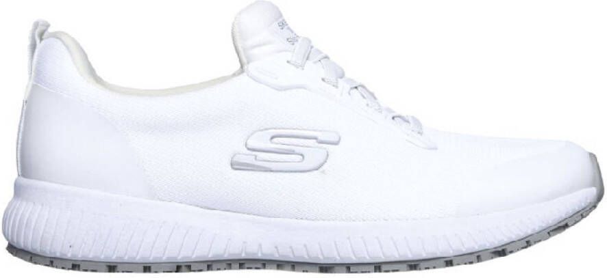 Skechers Werkschoenen SQUAD SR sneakers voor horeca & zorg met gepolsterde schacht