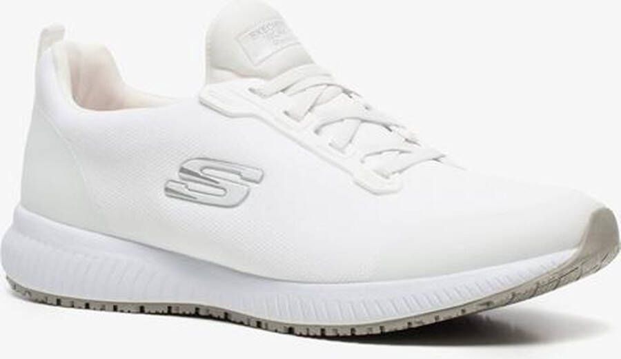 Skechers Werkschoenen SQUAD SR sneakers voor horeca & zorg met gepolsterde schacht